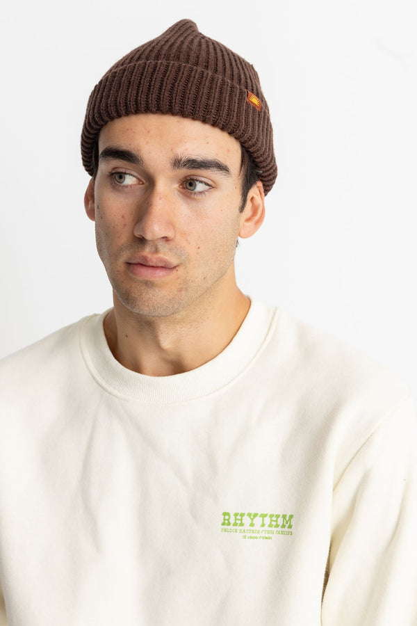 Rhythm Men's Standard Beanie - Chocolate