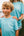 Sennen Surf Co. Kids T-Shirt - Pool Blue w/White