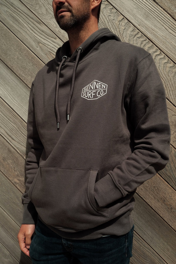 Sennen Surf Co. Adult Hoody - Charcoal