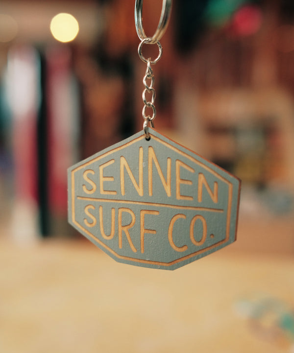 Sennen Surf Co. Keyring – Grey